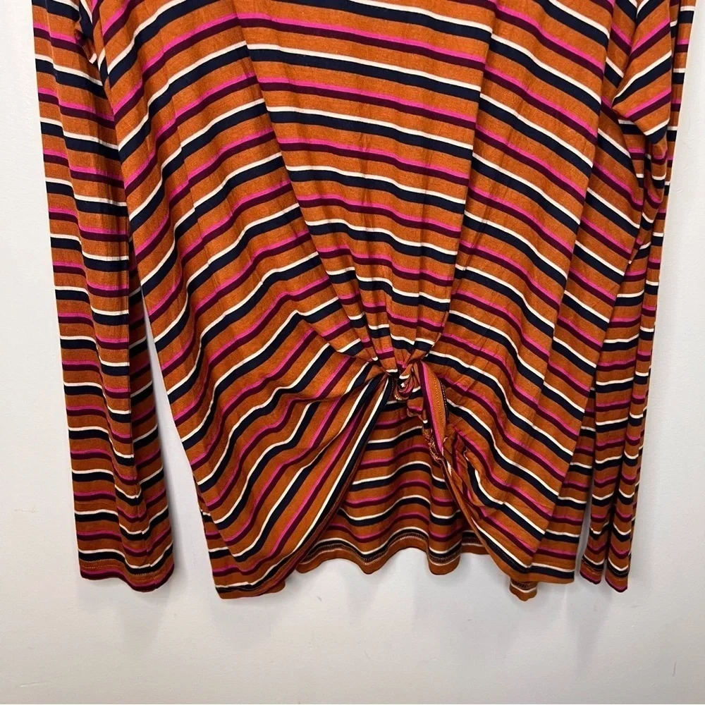 Jackson Rowe Knotty Striped Long Sleeve Shirt Size Large - Picture 6 of 10